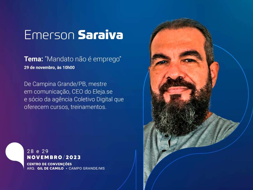 Ingressos esgotados para o Comunique 2023: o maior congresso de estratégias e comunicação política do Centro-Oeste