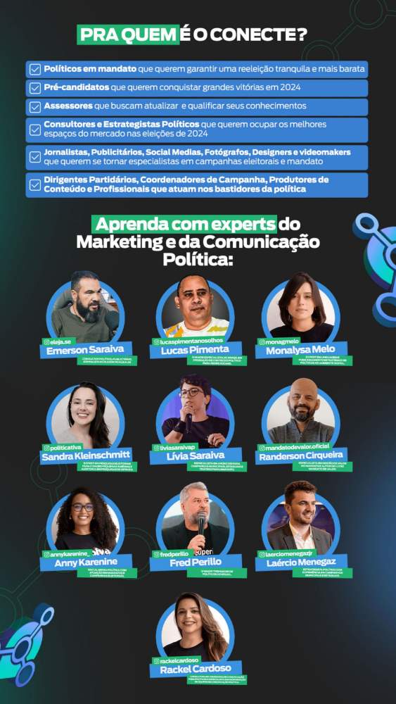 Em Campina Grande, Wesley Mendonça participa do Conecte - Congresso de Estratégia e Comunicação Política