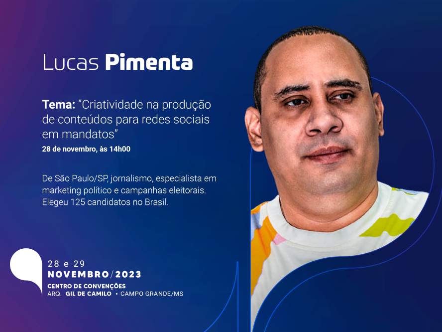 Comunique 2023: 1º congresso de estratégia e comunicação política chega em Campo Grande MS