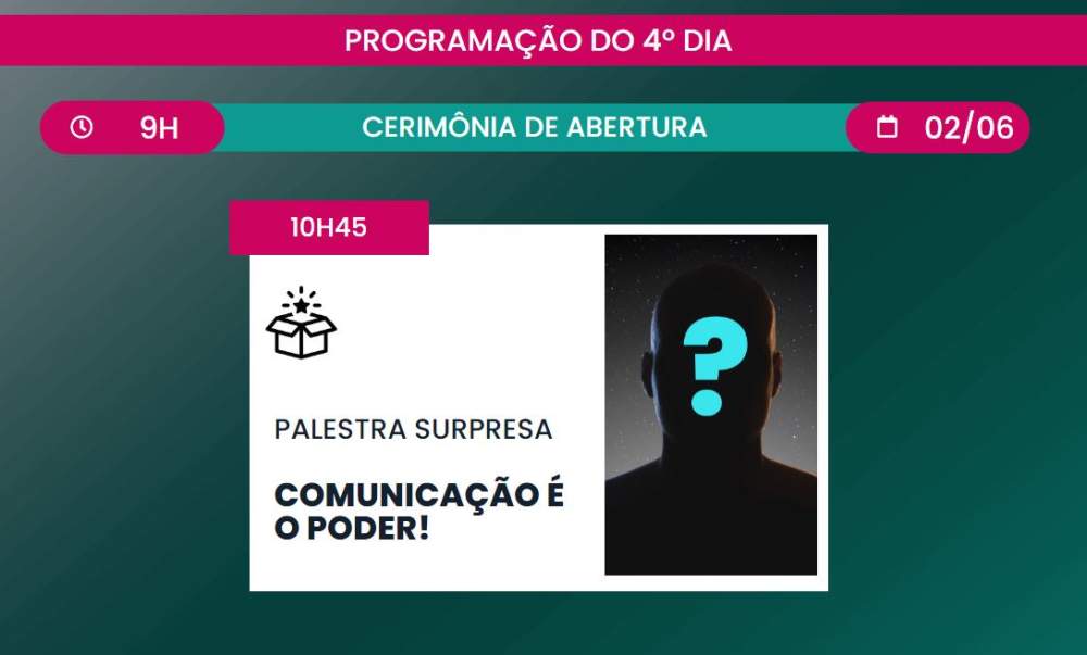 Wesley Mendonça marca presença no III seminário de comunicação de Santa Catarina